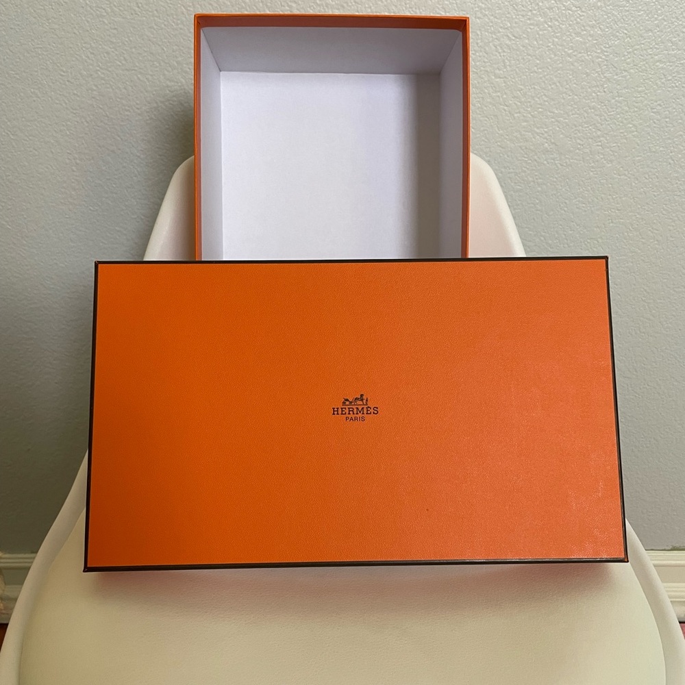 Hermes authentic shoebox